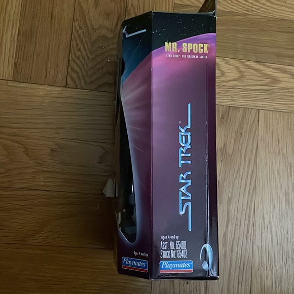 Mr. Spock Star Trek 1998 Transporter Series Figure NEW sealed - Picture 3 of 3